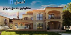 أفضل 10 مقاولين ملاحق بنجران