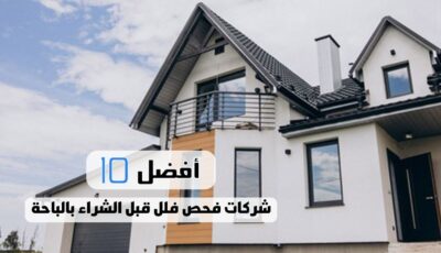 أفضل 10 شركات فحص فلل بالباحة